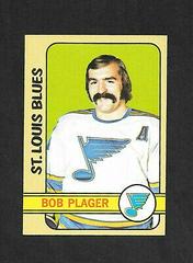 Bob Plager #96 Hockey Cards 1972 Topps Prices