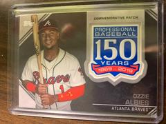 Ozzie Albies #AMP-OA Baseball Cards 2019 Topps 150th Anniversary Commemorative Patch Prices