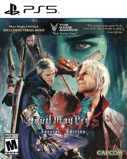 Devil May Cry 5: Special Edition Cover Art
