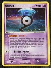 Unown [G] Pokemon Unseen Forces Prices