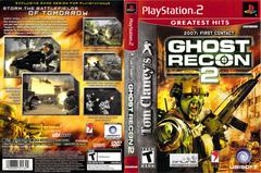 Slip Cover Scan By Canadian Brick Cafe | Ghost Recon 2 Playstation 2