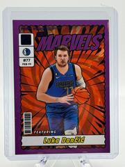 Luka Doncic [Purple] #7 Basketball Cards 2023 Panini Donruss Net Marvels Prices