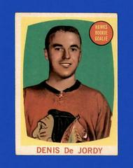 Denis DeJordy #37 Hockey Cards 1961 Topps Prices