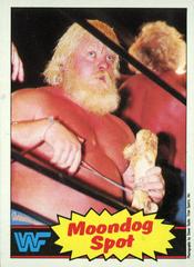Moondog Spot #19 Wrestling Cards 1985 Topps WWF Prices