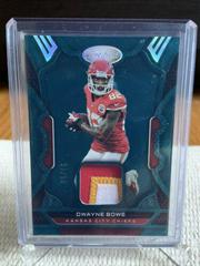 Dwayne Bowe [Teal] Football Cards 2022 Panini Certified Materials Mirror Prices