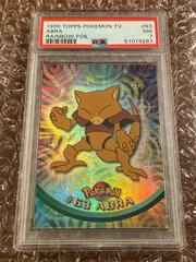 Abra [Rainbow Foil] #63 Pokemon 1999 Topps TV Prices