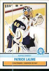 Patrick Lalime [Retro] Hockey Cards 2009 O Pee Chee Prices