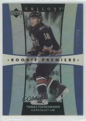 Tomas Fleischmann #316 Hockey Cards 2005 Upper Deck Trilogy Prices