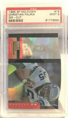 Christian Fauria [Die Cut] Football Cards 1995 SP Holoview Prices