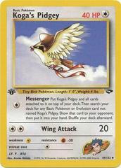 Koga's Pidgey [1st Edition] #49 Prices | Pokemon Gym Challenge