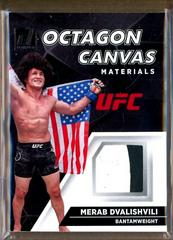 Merab Dvalishvili #OC-MDV Ufc Cards 2022 Panini Donruss UFC Octagon Canvas Materials Prices