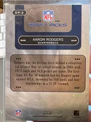 Back | Aaron Rodgers Football Cards 2005 Playoff Prestige Draft Picks