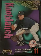 Chuck Knoblauch #123 Baseball Cards 1998 Skybox Thunder Prices