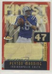 Peyton Manning #FM47 Football Cards 2005 Topps Finest Manning Moments Prices