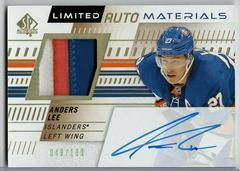 Anders Lee [Limited Auto Patch] #34 Hockey Cards 2019 SP Authentic Prices