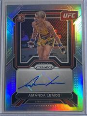 Amanda Lemos [Blue] Ufc Cards 2023 Panini Prizm UFC Superstar Autographs Prices