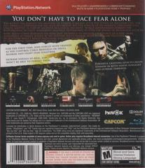Back Cover | Resident Evil 5 [Greatest Hits] Playstation 3