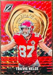 Travis Kelce [Red] #21 Football Cards 2023 Panini Zenith Zeal of Approval Prices