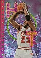 Michael Jordan #1 Basketball Cards 1995 Hoops Hot List Prices