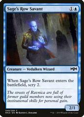 Sage's Row Savant [Foil] Magic Ravnica Allegiance Prices