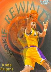 Kobe Bryant #3 Basketball Cards 1997 Fleer Rookie Rewind Prices
