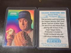 Nolan Ryan #NO # Baseball Cards 1993 Bleachers 23KT Nolan Ryan Prices