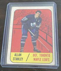 Allan Stanley Hockey Cards 1967 Topps Prices