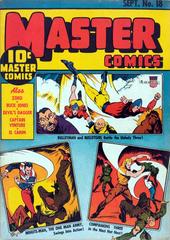 Master Comics #18 (1941) Comic Books Master Comics Prices