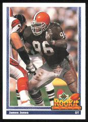 James Jones [Rookie Force] Football Cards 1991 Upper Deck Prices