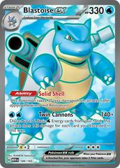 Blastoise ex - 009/165 - SV: Scarlet and Violet 151 - Pokemon