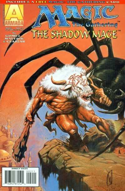 Magic: The Gathering - The Shadow Mage #2 (1995) Comic Books Magic The Gathering: The Shadow Mage