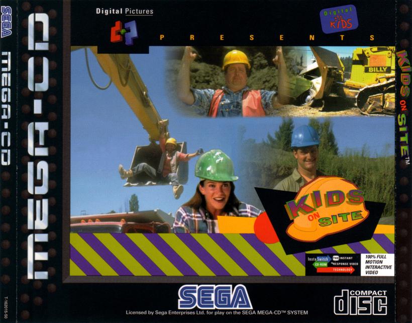 Kids On Site PAL Sega Mega CD