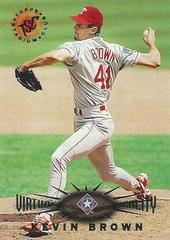Kevin Brown Baseball Cards 1995 Stadium Club Virtual Reality Prices