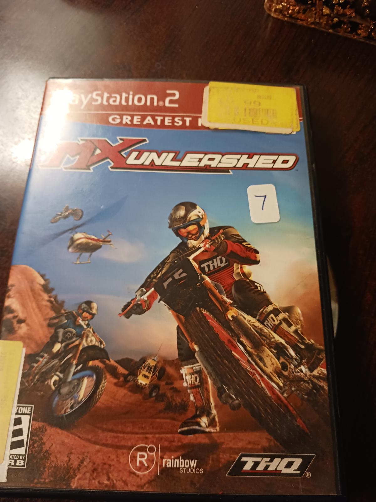 MX Unleashed | Item and Box only | Playstation 2