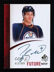 Taylor Hall [Autograph] #280 Hockey Cards 2010 SP Authentic Prices