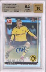 Erling Haaland [Autograph] Soccer Cards 2019 Topps Chrome Bundesliga Prices