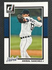 Anibal Sanchez #292 Baseball Cards 2014 Donruss Prices