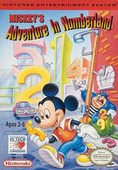 Mickey'S Adventure In Numberland - Front | Mickey's Adventure in Numberland NES