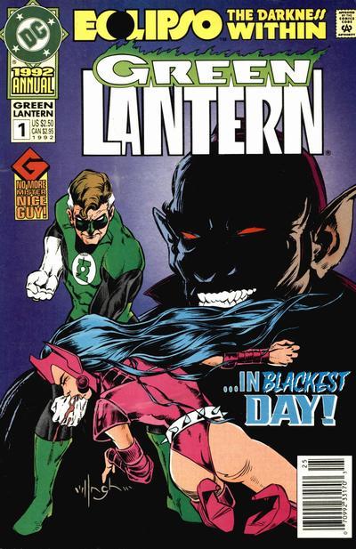 Green Lantern Annual [Newsstand] #1 (1992) Comic Books Green Lantern Annual