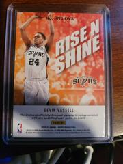 Vassell Back | Devin Vassell Basketball Cards 2020 Panini Hoops Rise N Shine
