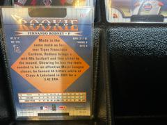 Fernando Rodney Baseball Cards 2002 Donruss Prices