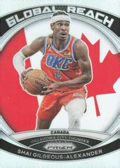 Shai Gilgeous-Alexander [Silver] #6 Basketball Cards 2023 Panini Prizm Global Reach Prices