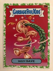 Dizzy DAVE [Green] #25a Garbage Pail Kids 35th Anniversary Prices
