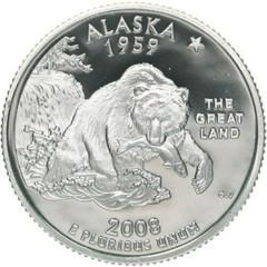 2008 S [CLAD ALASKA PROOF] Coins State Quarter Prices