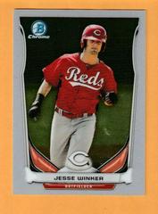 Jesse Winker [Chrome] Baseball Cards 2014 Bowman Draft Picks Top Prospects Prices