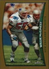 Willie McGinest [Refractor] Football Cards 1998 Topps Chrome Prices