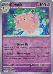 Clefable [Reverse Holo] #36 Pokemon Scarlet & Violet 151 Prices