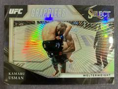 Kamaru Usman [Silver Prizms] #20 Ufc Cards 2021 Panini Select UFC Grapplers Prices