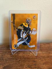 Jeremy Swayman [Gold] Hockey Cards 2021 Upper Deck HoloGrFx Rookies Prices