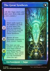 The Great Synthesis | Jin-Gitaxias // The Great Synthesis [Foil] Magic March of the Machine